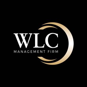 WLC logo on black background
